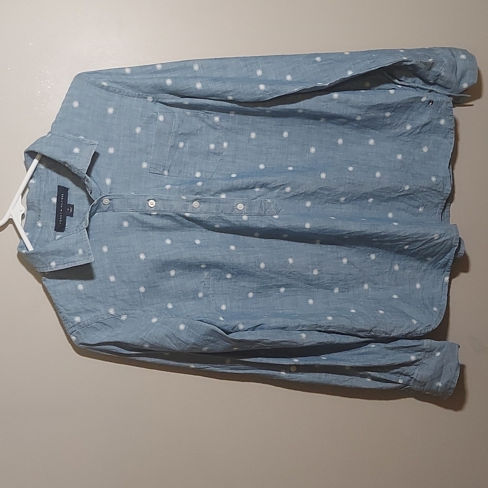 Tommy Hilfiger Printed Button Down Shirt M